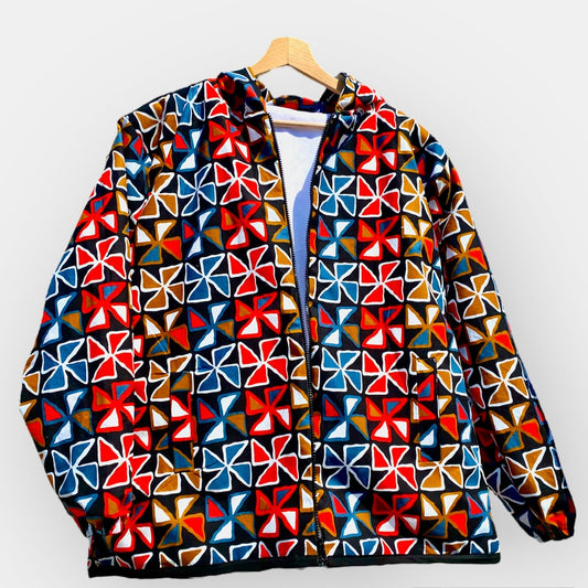 Red Men’s Windbreaker