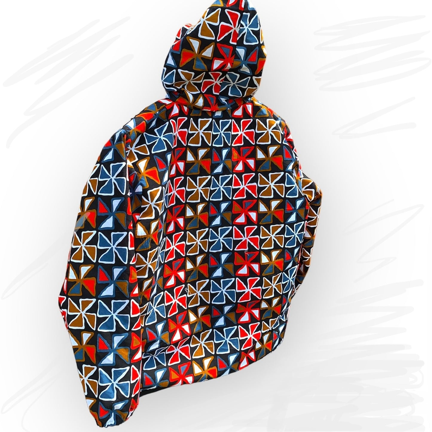 Red Men’s Windbreaker