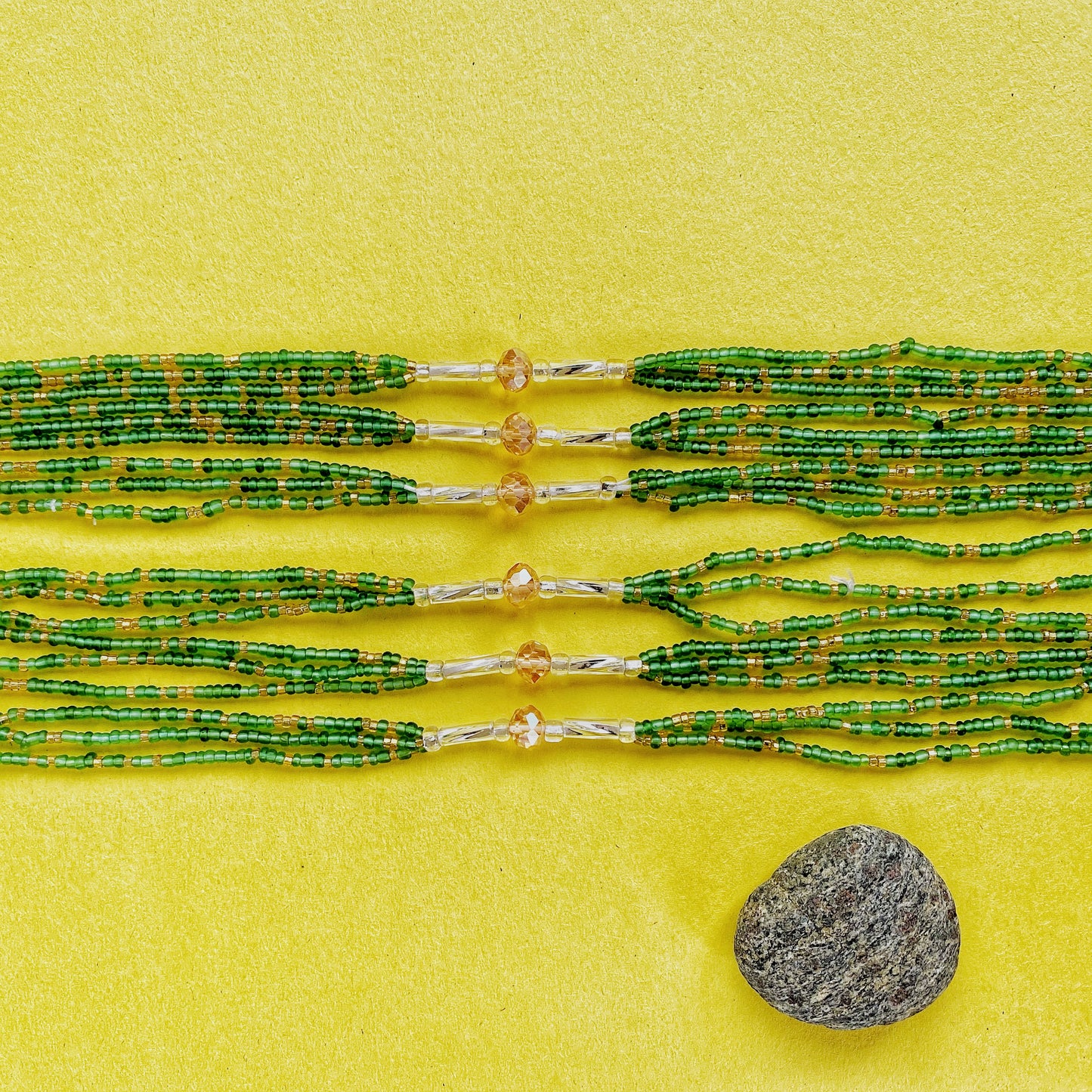Collard Greens MONEY Waistbeads *last one will not restock*