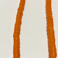Orange Energized Traditional Waistbeads