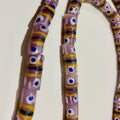 Purple Evil Eye Traditional Waistbeads