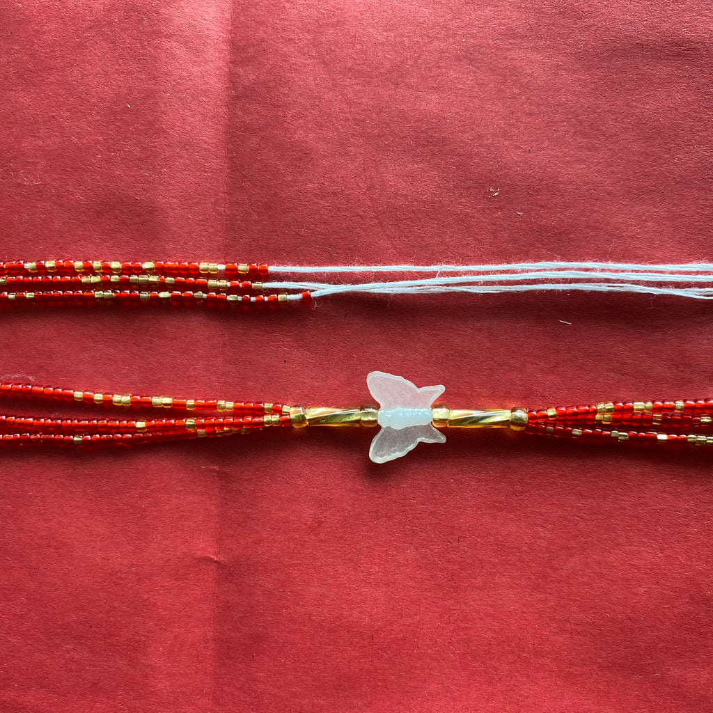 Fire Attraction Spiritual Protection 3 in 1 Waistbeads Set