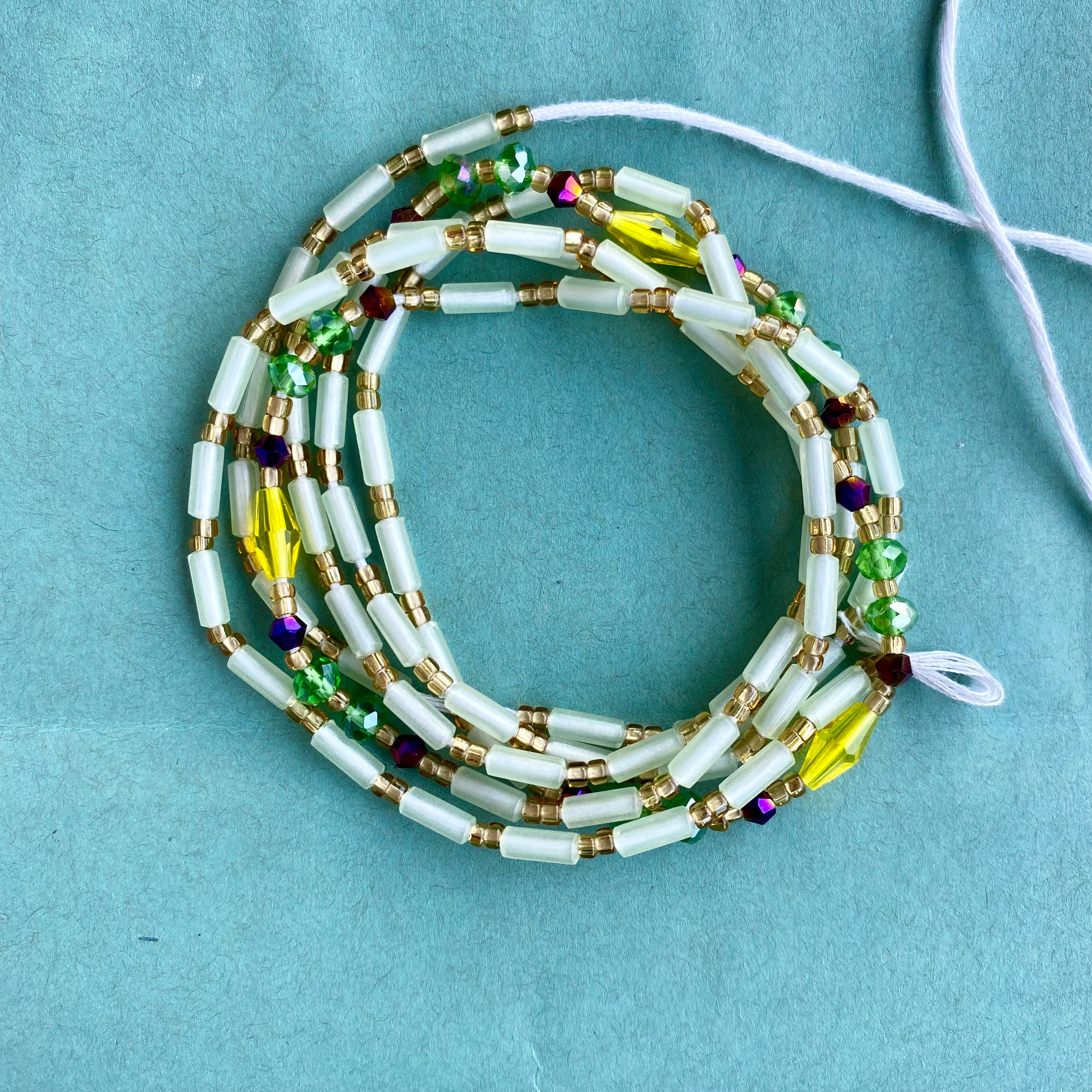 New Orleans Glow in the Dark Waistbeads