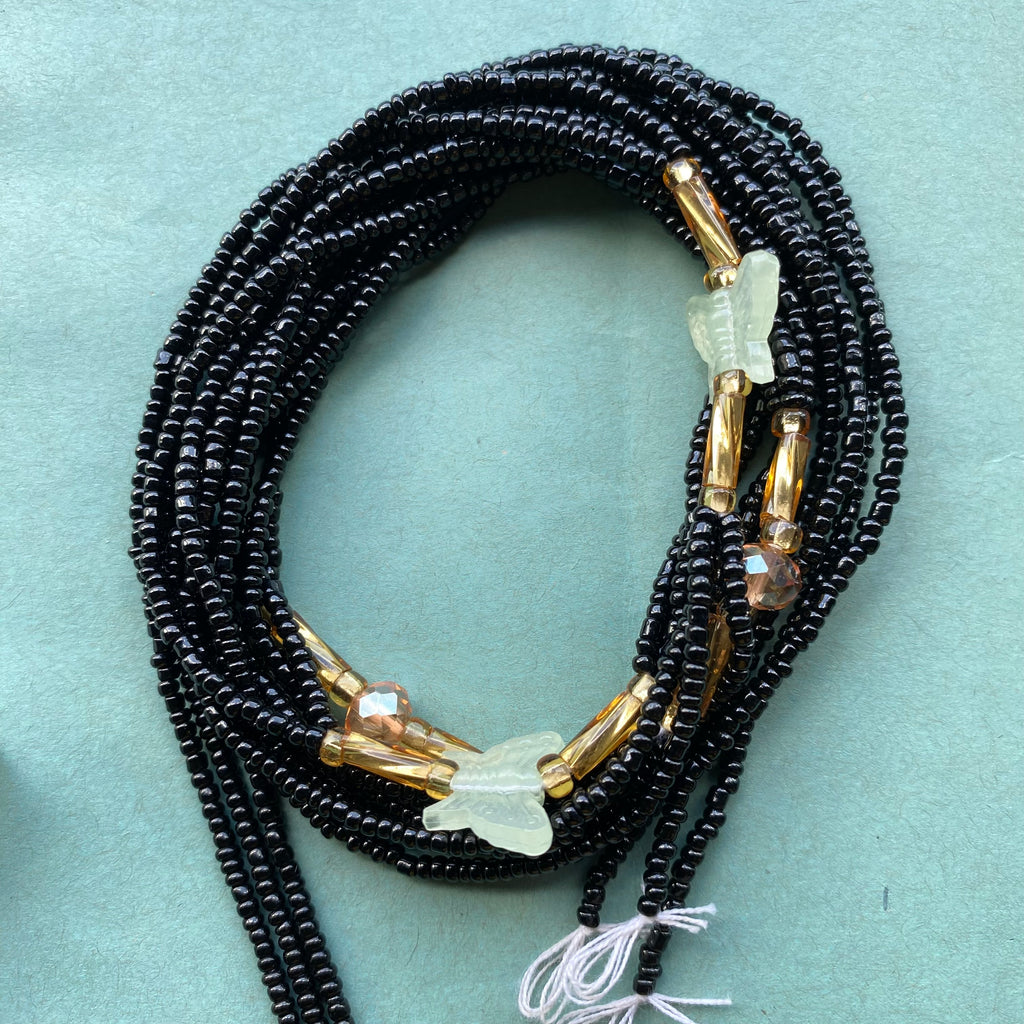 Charcoal D Tox Spiritual Waistbeads