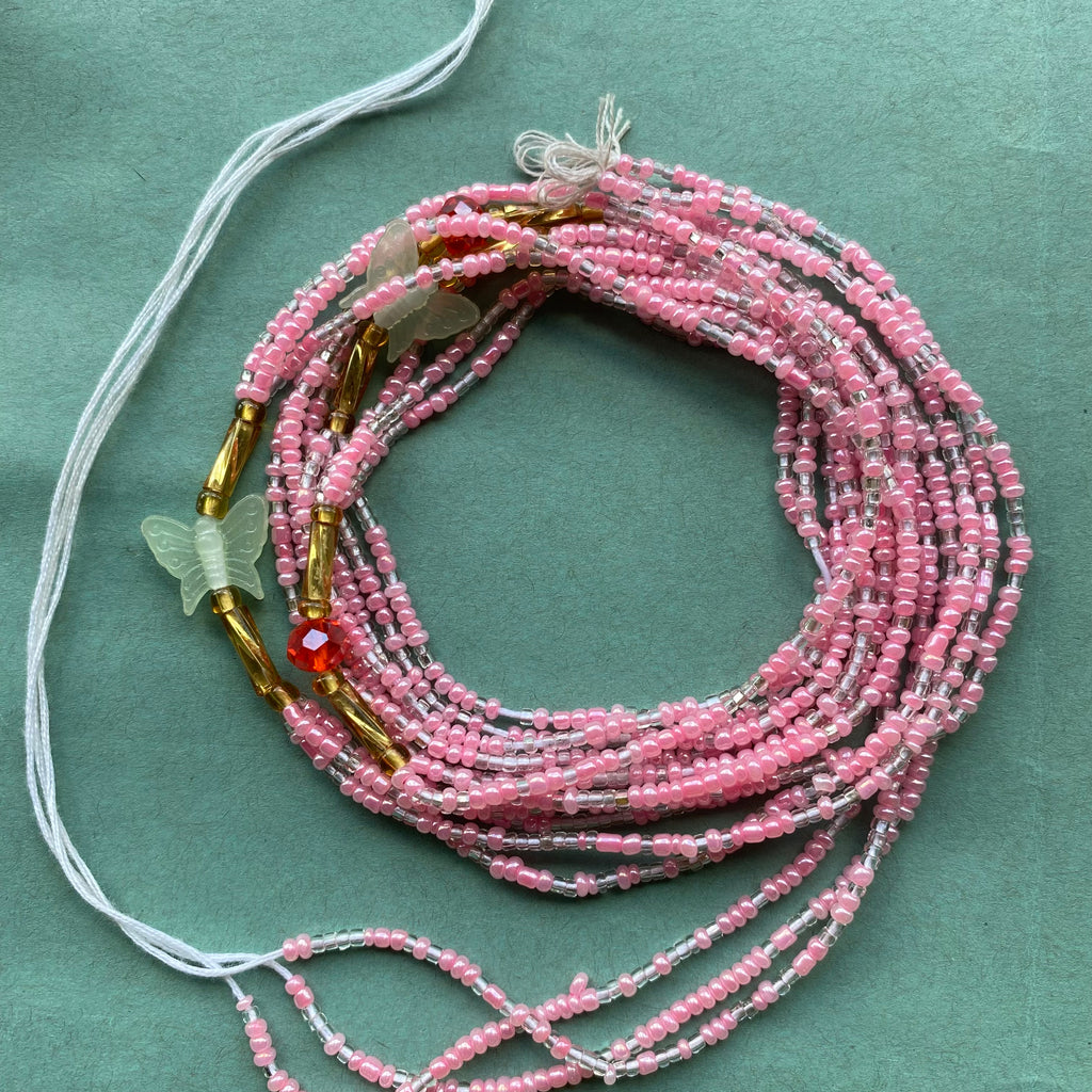 Self Love Glow in the Dark Butterfly 3 in 1 set Waistbeads