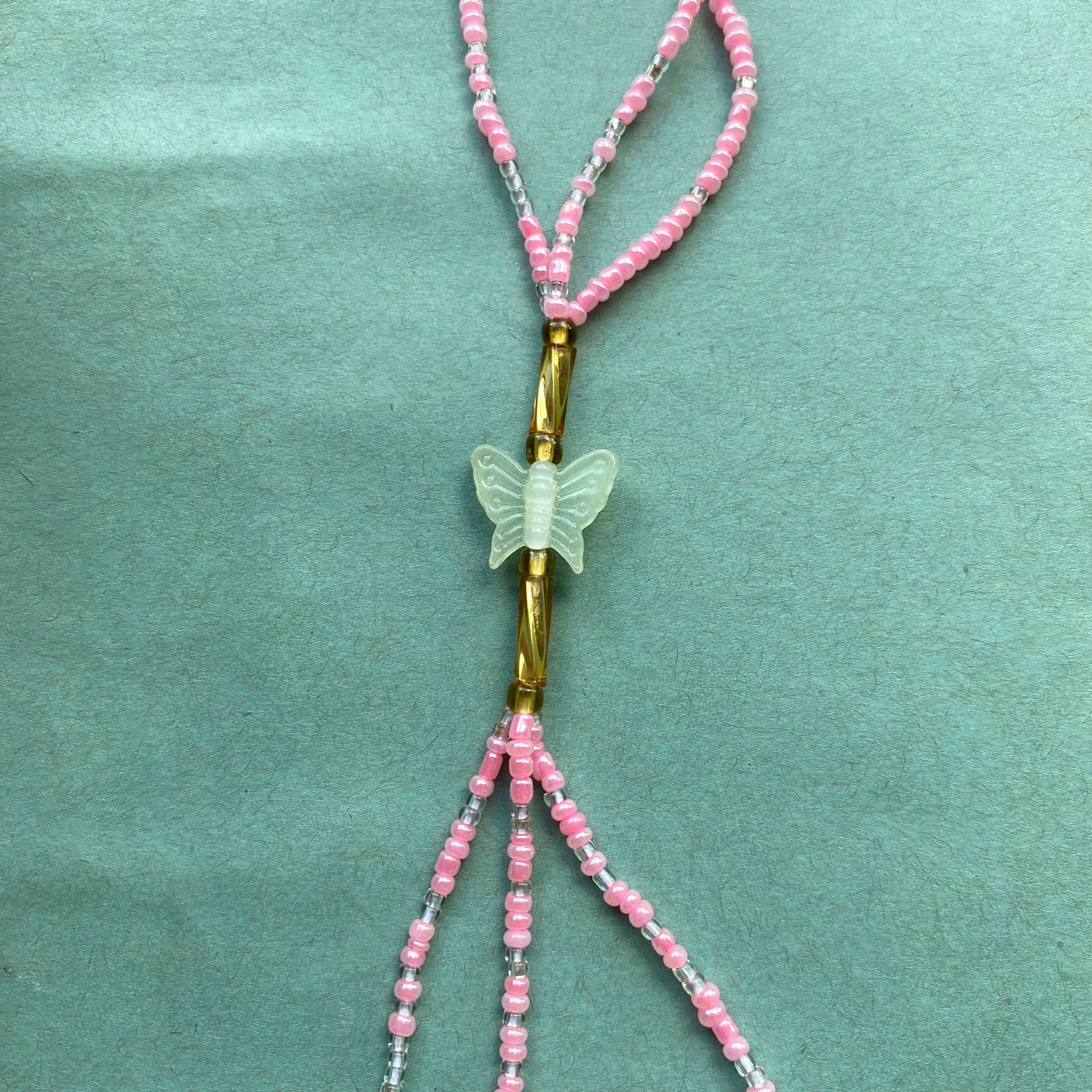 Self Love Glow in the Dark Butterfly 3 in 1 set Waistbeads