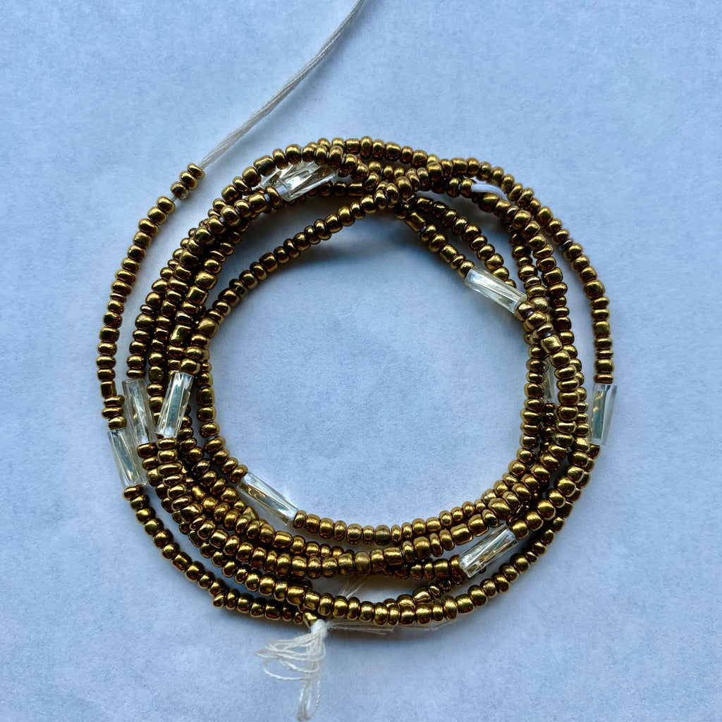 Bronze Weightloss Waistbeads Plus Size