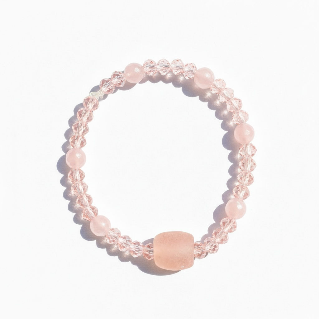 Rozenkwarts Armband