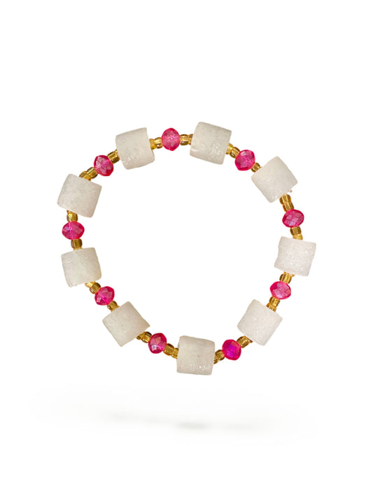 Mooie glazen armband