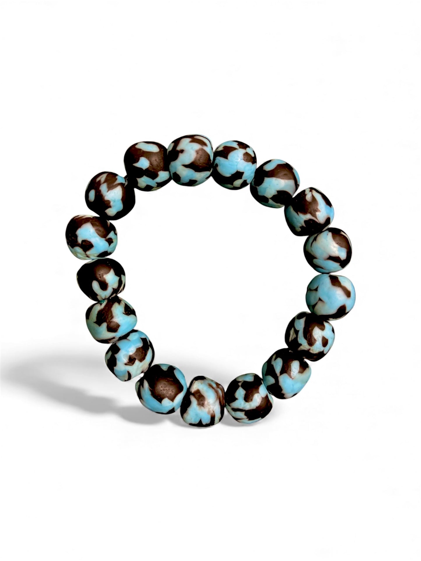 Blauwe Vlam Zandloper Armband