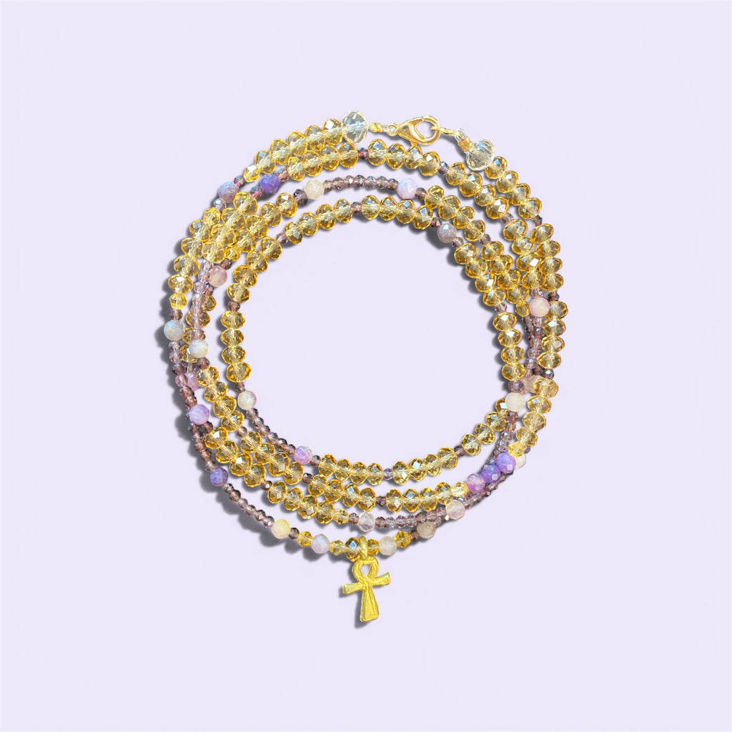 Custom Crystal Waistbeads set of 3