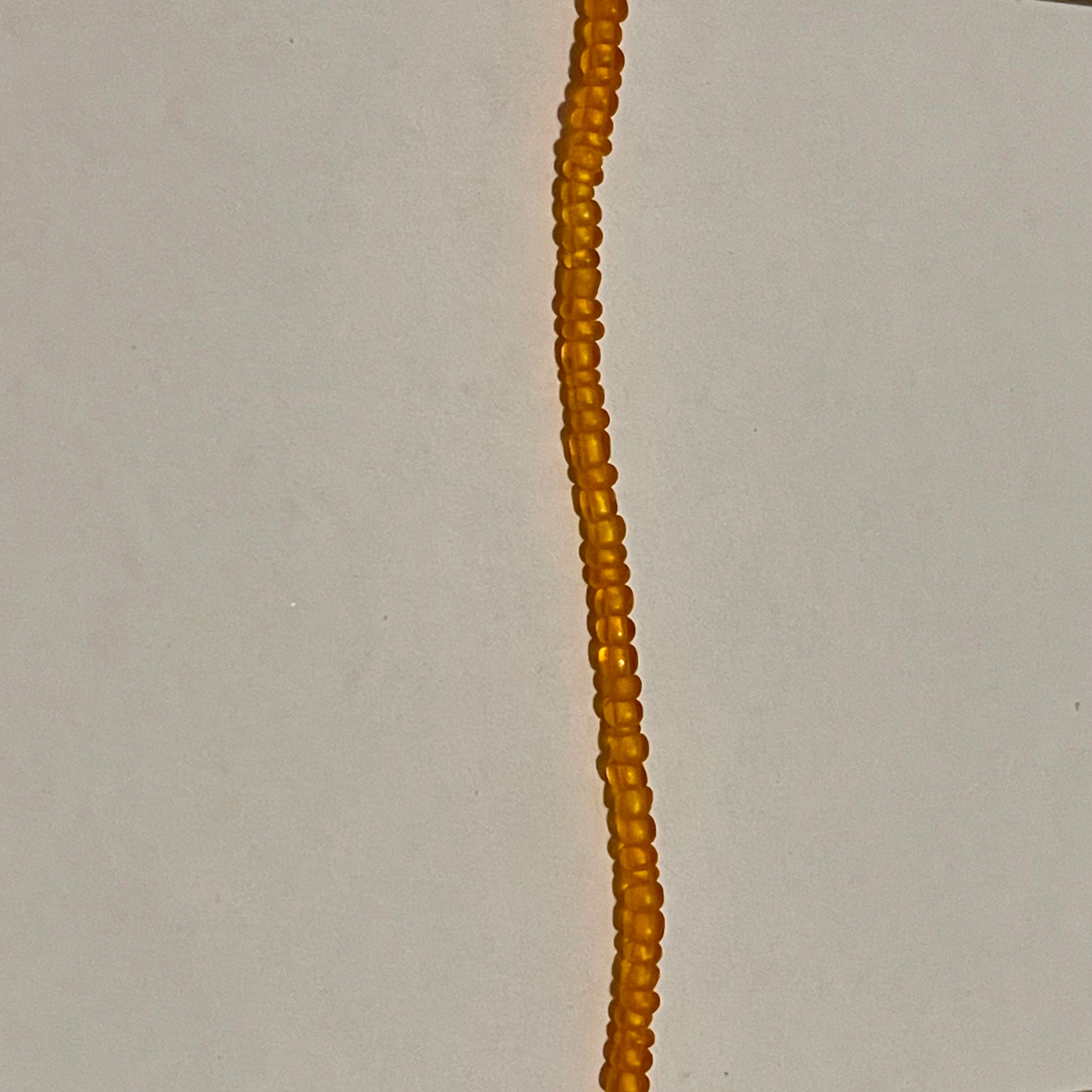 Orange  Energy Waistbeads